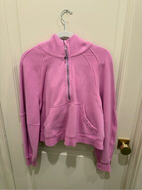 lululemon athletica Pink Half-Zip Pullover